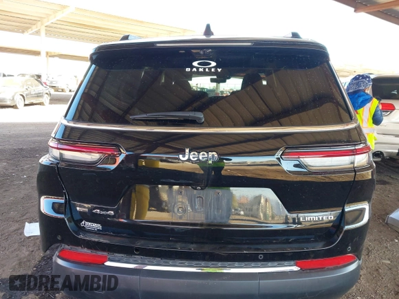 2023 Jeep Grand Cherokee Limited с VIN 1C4RJKBG8P8739039, выставлен на аукционе IAAI как лот 41626591 с пробегом 67 051 миль миль и . История ставок и продаж доступна на DreamBid. Изображение 16.