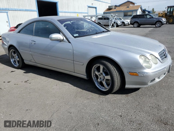 2001 Mercedes-Benz CL 500/600 z VIN WDBPJ75J01A012178, wystawiony jako Copart lot #79501584 z przebiegiem 91 331 mil mil oraz Czysty tytuł • Clean title. Historia ofert i sprzedaży dostępna na DreamBid. Obrazek 4.