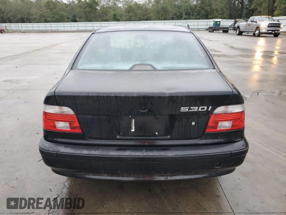 2003 BMW 5 Series 530iA with VIN WBADT63403CK37047, listed as a Copart auction lot 79614074 with 164,261 mi miles and Salvage Title. Bid and sale history available at carsss.com. Image 6.