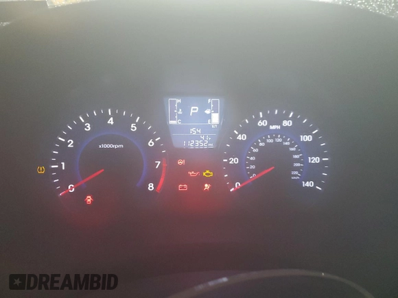 2015 Hyundai Accent GLS with VIN KMHCT4AE2FU873090, listed as a Copart auction lot 70168202 with 112,352 mi miles. Bid and sale history available at carsss.com. Image 9.