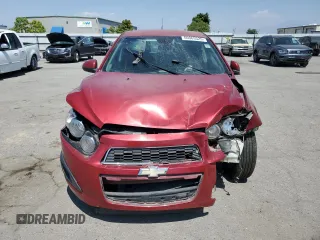 2012 Chevrolet Sonic LT with VIN 1G1JC6SH9C4133623, listed as a Copart auction lot 60065525 with 141,930 mi miles and Salvage title. Bid and sale history available at DreamBid. Image 5.
