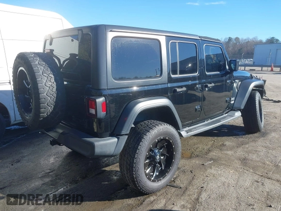 2018 Jeep Wrangler Unlimited Sport с VIN 1C4HJXDN5JW131695, выставлен на аукционе IAAI как лот 41640197 с пробегом 115 622 миль миль и . История ставок и продаж доступна на DreamBid. Изображение 4.