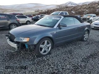 2004 Audi A4 3.0L with VIN WAUDT48H04K015549, listed as a Copart auction lot 85260524 with 203,946 mi miles and Salvage Title. Bid and sale history available at carsss.com. Image 1.