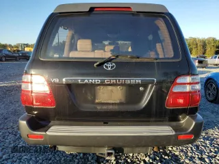2003 Toyota Land Cruiser with VIN JTEHT05J732040978, listed as a Copart auction lot 80676984 with 155,365 mi miles and Salvage Title. Bid and sale history available at carsss.com. Image 6.