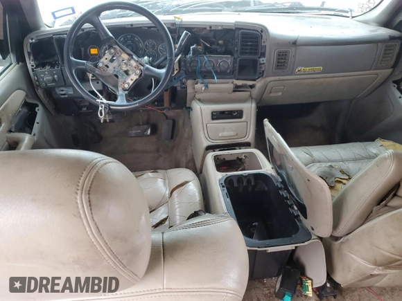 2002 Chevrolet Tahoe LS with VIN 1GNEC13Z52R230281, listed as a Copart auction lot 53447985 with 309,170 mi miles and Salvage title. Bid and sale history available at DreamBid. Image 8.