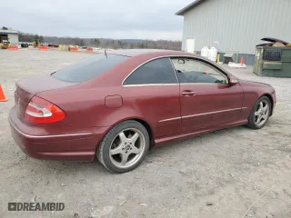 2003 Mercedes-Benz CLK-Class 5.0L with VIN WDBTJ75J83F022638, listed as a Copart auction lot 46781465 with 187,121 mi miles and Salvage Title. Bid and sale history available at carsss.com. Image 3.