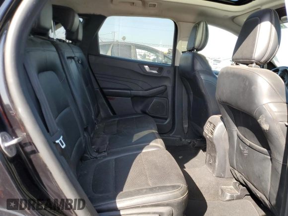 2021 Ford Escape Titanium with VIN 1FMCU9J93MUA54213, listed as a Copart auction lot 59211045 with Not provided miles and Salvage title. Bid and sale history available at DreamBid. Image 11.