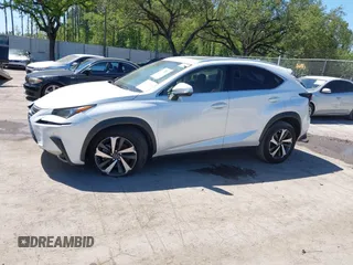 2021 Lexus NX with VIN JTJGARDZ1M5024614, listed as a IAAI auction lot 41641475 with 55,778 mi miles. Bid and sale history available at carsss.com. Image 13.