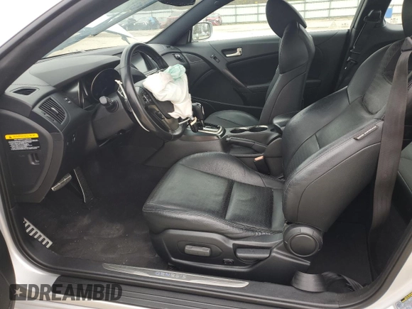 2016 Hyundai Genesis Coupe R-Spec with VIN KMHHU6KJ3GU132264, listed as a Copart auction lot 48354714 with 17,245 mi miles and Salvage title. Bid and sale history available at DreamBid. Image 7.