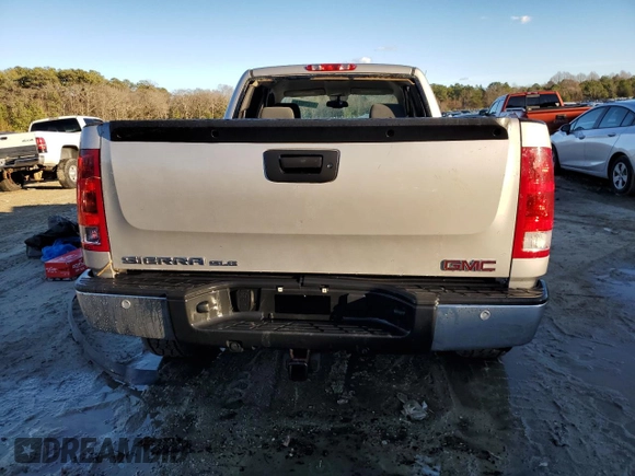 2009 GMC Sierra 1500 SLE with VIN 2GTEK29J791129006, listed as a Copart auction lot 86274624 with 0 mi miles and Non Repairable. Bid and sale history available at carsss.com. Image 6.