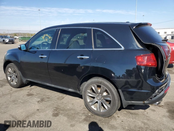 2010 Acura MDX Advance with VIN 2HNYD2H53AH533597, listed as a Copart auction lot 77006174 with 123,981 mi miles and Salvage Title. Bid and sale history available at DreamBid. Image 2.