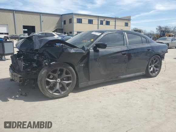 2019 Dodge Charger R/T z VIN 2C3CDXCT6KH552606, wystawiony jako Copart lot #48995765 z przebiegiem 88 544 mil mil oraz Szkoda całkowita • Salvage title. Historia ofert i sprzedaży dostępna na DreamBid. Obrazek 1.