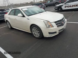 2010 Cadillac CTS Luxury with VIN 1G6DE5EG2A0109280, listed as a IAAI auction lot 41831015 with 63,860 mi miles. Bid and sale history available at carsss.com. Image 1.