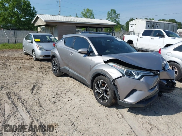 2018 Toyota C-HR XLE with VIN NMTKHMBX1JR026901, listed as a IAAI auction lot 42021943 with 78,217 mi miles and . Bid and sale history available at DreamBid. Image 1.