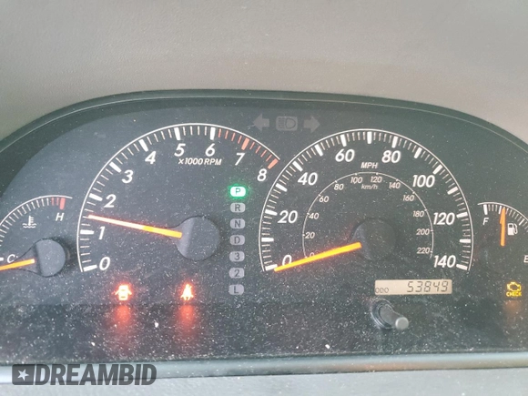 2006 Toyota Camry STD with VIN 4T1BE32K16U712752, listed as a Copart auction lot 82699184 with 53,849 mi miles and Salvage title. Bid and sale history available at DreamBid. Image 9.