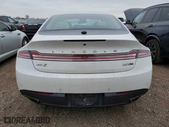 2015 Lincoln MKZ with VIN 3LN6L2J95FR627789, listed as a Copart auction lot 83852264 with 108,790 mi miles and Salvage title. Bid and sale history available at DreamBid. Image 6.