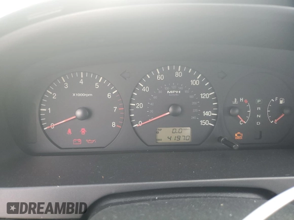 2005 Hyundai XG350 with VIN KMHFU45E35A386985, listed as a Copart auction lot 64235224 with 41,970 mi miles and Salvage Title. Bid and sale history available at carsss.com. Image 9.