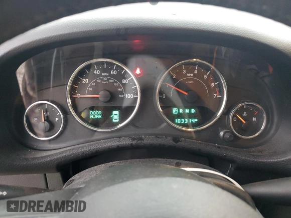 2015 Jeep Wrangler Unlimited Sahara with VIN 1C4BJWEGXFL606573, listed as a Copart auction lot 83983894 with 103,314 mi miles and Clean title. Bid and sale history available at DreamBid. Image 9.