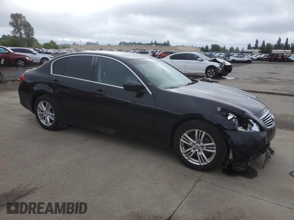 2011 Infiniti G25 с VIN JN1DV6AP9BM601360, выставлен на аукционе Copart как лот 56947135 с пробегом 126 764 миль миль и Списание • Salvage title. История ставок и продаж доступна на DreamBid. Изображение 4.