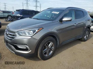 2017 Hyundai Santa Fe 2.4L with VIN 5NMZU3LB3HH006526, listed as a Copart auction lot 60425725 with 84,914 mi miles and Salvage title. Bid and sale history available at DreamBid. Image 1.