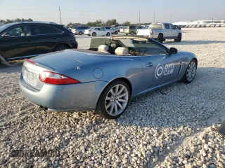 2007 Jaguar XK with VIN SAJWA44BX75B09612, listed as a Copart auction lot 75139114 with 86,094 mi miles and Salvage Title. Bid and sale history available at carsss.com. Image 3.