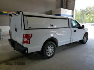 2018 Ford F-150 XL with VIN 1FTMF1CB2JKD73257, listed as a Copart auction lot 53339675 with 128,726 mi miles and Clean Title. Bid and sale history available at carsss.com. Image 3.