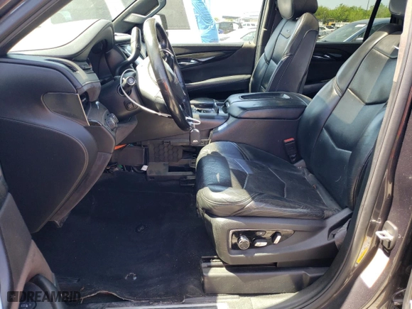 2017 Cadillac Escalade Platinum with VIN 1GYS4DKJ4HR127555, listed as a Copart auction lot 53162405 with 119,934 mi miles and Salvage Title. Bid and sale history available at carsss.com. Image 7.
