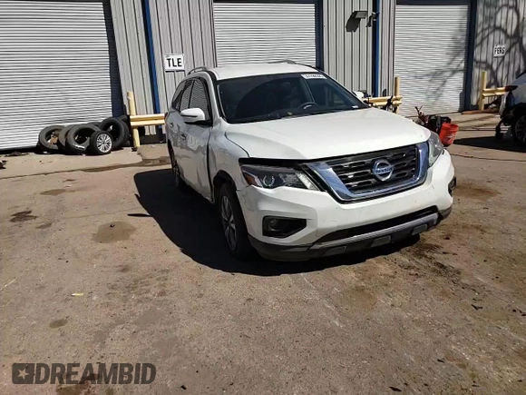 2020 Nissan Pathfinder SV with VIN 5N1DR2BM2LC606787, listed as a Copart auction lot 48697615 with 46,949 mi miles and Salvage title. Bid and sale history available at DreamBid. Image 11.