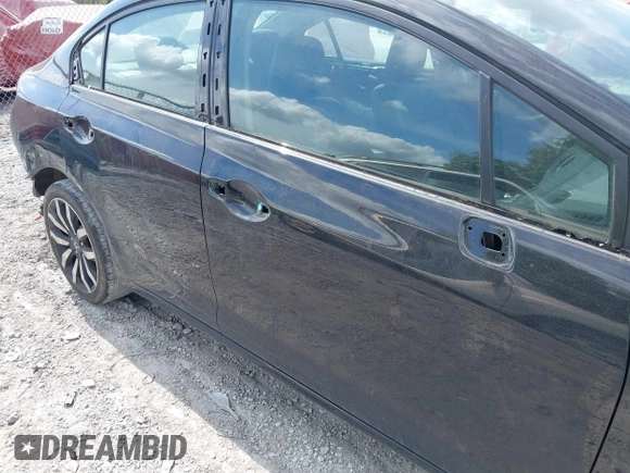 2015 Honda Civic EX-L with VIN 19XFB2F97FE027878, listed as a IAAI auction lot 42170801 with Not Provided miles and . Bid and sale history available at carsss.com. Image 16.