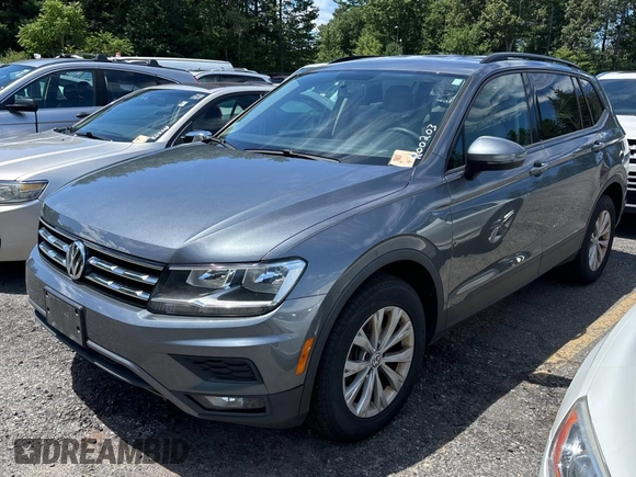 2018 Volkswagen Tiguan S z VIN 3VV0B7AX2JM014870, wystawiony jako Copart lot #65734835 z przebiegiem 118 575 mil mil oraz Czysty tytuł • Clean title. Historia ofert i sprzedaży dostępna na DreamBid. Obrazek 2.