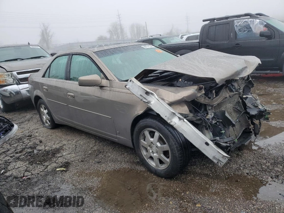 2006 Cadillac CTS with VIN 1G6DM57T060172169, listed as a Copart auction lot 38731134 with Not Provided miles and Salvage Title. Bid and sale history available at carsss.com. Image 4.