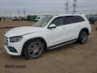 2021 Mercedes-Benz GLS 450 z VIN 4JGFF5KE4MA378476, wystawiony jako Copart lot #52098835 z przebiegiem 11 481 mil mil oraz Szkoda całkowita • Salvage title. Historia ofert i sprzedaży dostępna na DreamBid. Obrazek 1.