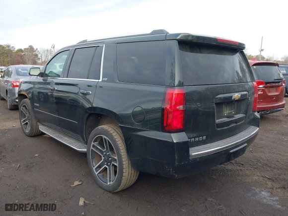 2016 Chevrolet Tahoe LTZ with VIN 1GNSKCKC1GR297871, listed as a IAAI auction lot 41442380 with 91,354 mi miles. Bid and sale history available at carsss.com. Image 3.