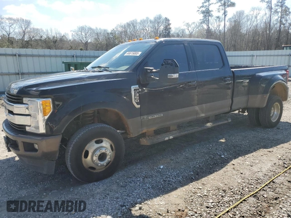 2017 Ford F-350 Lariat z VIN 1FT8W3DT9HED29396, wystawiony jako Copart lot #44615085 z przebiegiem 142 104 mil mil oraz Szkoda całkowita • Salvage title. Historia ofert i sprzedaży dostępna na DreamBid. Obrazek 1.