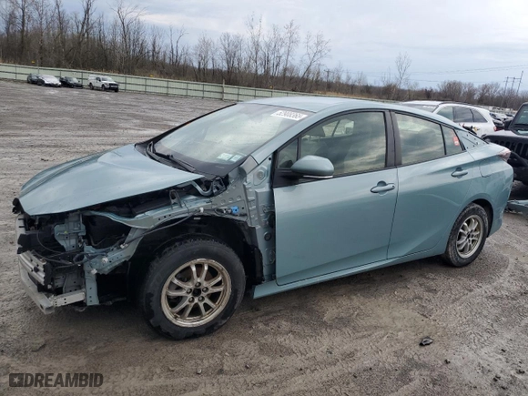 2016 Toyota Prius Two with VIN JTDKBRFU3G3002626, listed as a Copart auction lot 52908365 with 122,031 mi miles and Salvage Title. Bid and sale history available at carsss.com. Image 1.