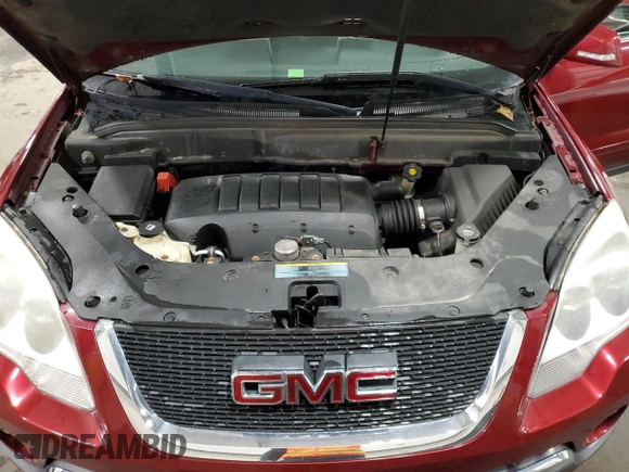 2010 GMC Acadia SLT1 with VIN 1GKLVMED0AJ112332, listed as a Copart auction lot 52030965 with 121,042 mi miles and Salvage Title. Bid and sale history available at carsss.com. Image 12.