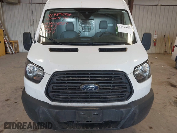 2018 Ford Transit with VIN 1FTBW2CM3JKA27829, listed as a IAAI auction lot 41989093 with 148,187 mi miles. Bid and sale history available at carsss.com. Image 12.