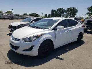 2016 Hyundai Elantra SE z VIN 5NPDH4AE9GH695281, wystawiony jako Copart lot #57286965 z przebiegiem 137 088 mil mil oraz Szkoda całkowita • Salvage title. Historia ofert i sprzedaży dostępna na DreamBid. Obrazek 1.