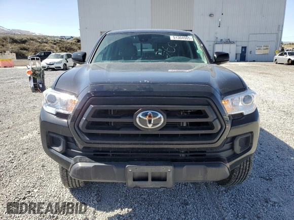 2023 Toyota Tacoma SR z VIN 3TMCZ5AN1PM643457, wystawiony jako Copart lot #51304985 z przebiegiem 9 673 mil mil oraz Szkoda całkowita • Salvage title. Historia ofert i sprzedaży dostępna na DreamBid. Obrazek 5.