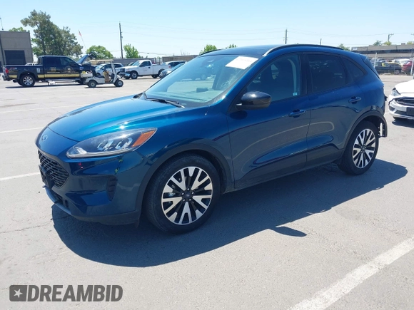 2020 Ford Escape SE Sport Hybrid with VIN 1FMCU0BZ1LUC15585, listed as a IAAI auction lot 42205354 with 21,044 mi miles and . Bid and sale history available at carsss.com. Image 18.