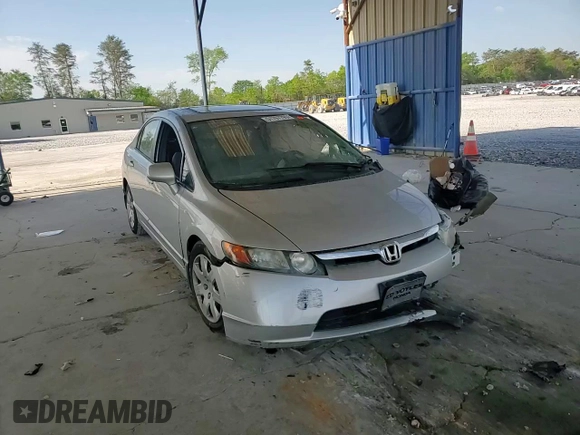 2006 Honda Civic LX with VIN 1HGFA16506L065908, listed as a Copart auction lot 51797795 with 87,456 mi miles and Salvage Title. Bid and sale history available at DreamBid. Image 11.