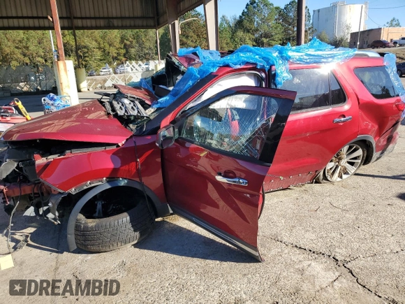 2018 Ford Explorer Limited z VIN 1FM5K7FH3JGA93493, wystawiony jako Copart lot #79560194 z przebiegiem Nie podano mil oraz Szkoda całkowita • Salvage title. Historia ofert i sprzedaży dostępna na DreamBid. Obrazek 1.