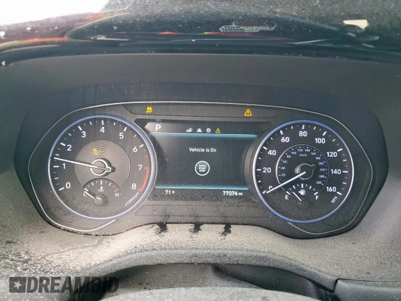 2020 Hyundai Palisade SEL with VIN KM8R34HE4LU145055, listed as a Copart auction lot 58087325 with 77,074 mi miles and Salvage title. Bid and sale history available at DreamBid. Image 9.