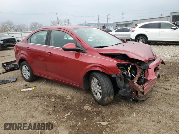 2015 Chevrolet Sonic LT z VIN 1G1JC5SH0F4162992, wystawiony jako Copart lot #53791265 z przebiegiem 76 209 mil mil oraz Szkoda całkowita • Salvage title. Historia ofert i sprzedaży dostępna na DreamBid. Obrazek 4.