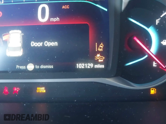 2019 Honda Pilot EX-L with VIN 5FNYF6H55KB024934, listed as a IAAI auction lot 41878656 with 102,129 mi miles. Bid and sale history available at carsss.com. Image 16.