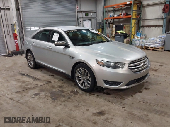 2013 Ford Taurus Limited with VIN 1FAHP2F83DG116657, listed as a IAAI auction lot 41533075 with 124,649 mi miles. Bid and sale history available at carsss.com. Image 1.
