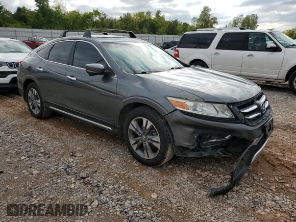 2013 Honda Crosstour EX-L with VIN 5J6TF2H54DL000301, listed as a Copart auction lot 69666784 with 140,741 mi miles and Salvage Title. Bid and sale history available at carsss.com. Image 4.