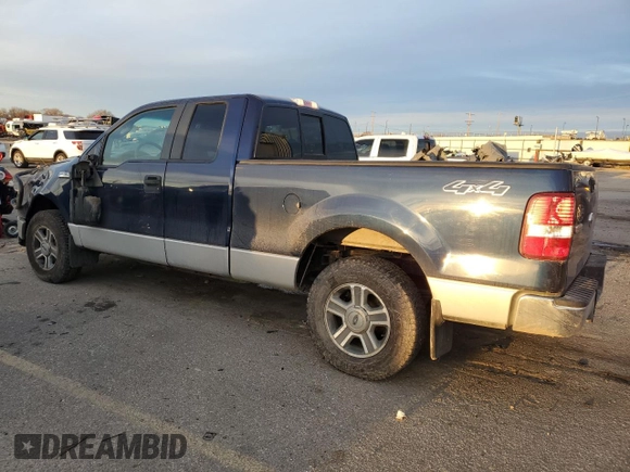 2007 Ford F-150 STX with VIN 1FTRX14W47FB55939, listed as a Copart auction lot 86998204 with 194,991 mi miles and Salvage Title. Bid and sale history available at carsss.com. Image 2.