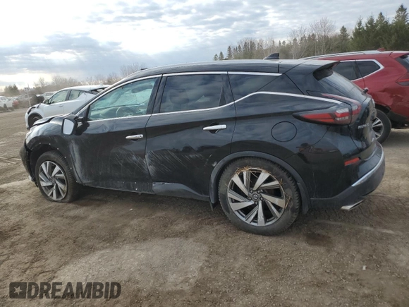 2020 Nissan Murano SL z VIN 5N1AZ2CS8LN102071, wystawiony jako Copart lot #54330705 z przebiegiem 115 000 mil mil oraz Czysty tytuł • Clean title. Historia ofert i sprzedaży dostępna na DreamBid. Obrazek 2.