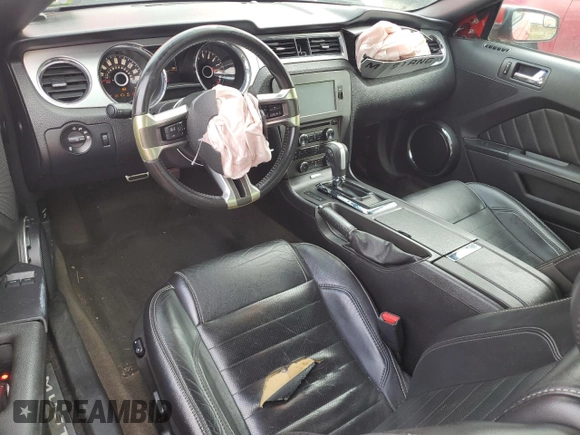 2014 Ford Mustang V6 with VIN 1ZVBP8AM7E5220876, listed as a Copart auction lot 58139835 with 98,170 mi miles and Salvage title. Bid and sale history available at DreamBid. Image 8.